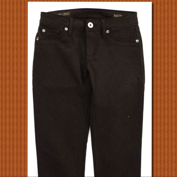 DL1961 Brown Slim “Angel” Mid Rise Skinny Jeans 25 - Picture 2 of 6